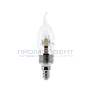 Лампа Gauss LED Candle Crystal clear 5W E27 4100K диммируемая 1/10/100