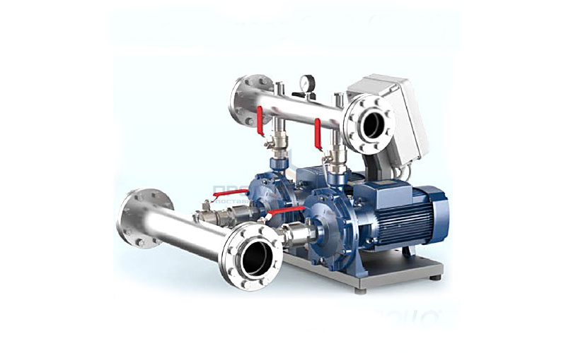 Насосная станция Pedrollo COMBIPRESS CB2-2CP 40/180A - 2x7.5кВт(3x400/690 В,Qmax 800л/мин,Hmax 85м)