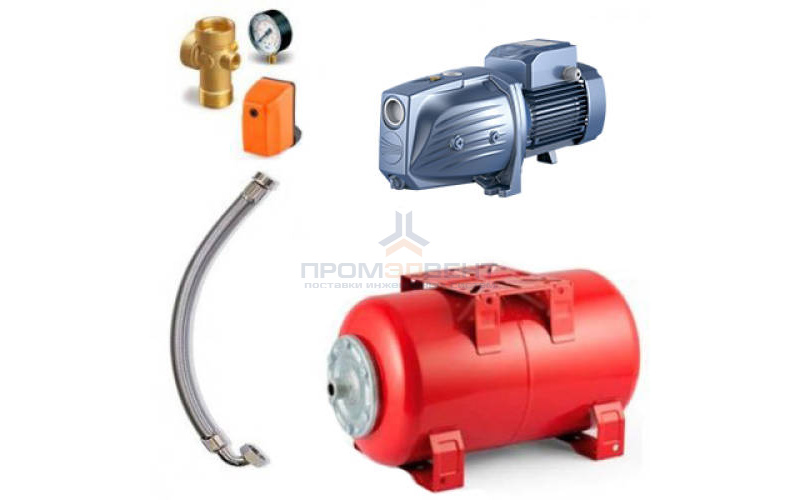 Насосная станция Pedrollo HYDROFRESH JSWm 3CL -N-50CL - 1,10кВт (Qmax 160 л/мин, 1x230В)