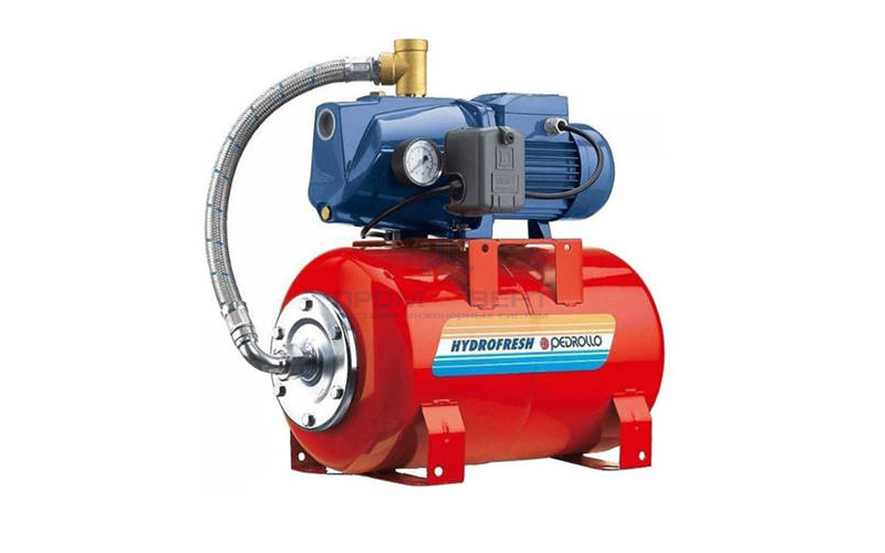 Насосная станция Pedrollo HYDROFRESH PKm 60-24 CL - 0,37 кВт (Qmax 32 л/мин, 1x230В)