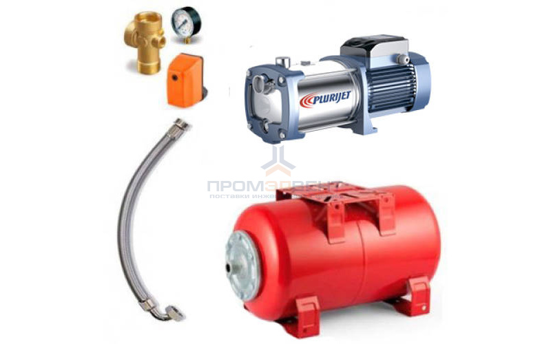 Насосная станция Pedrollo HYDROFRESH PLURIJETm 4/130-N-50CL - 1,50 кВт (Qmax 80 л/мин, 1x230В)