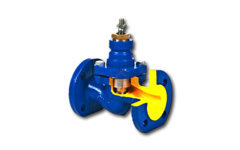 Клапан регулирующий Zetkama 227A - Ду32 (Ф/Ф, PN16, Tmax-200°C, серый чугун, исполнение №81-H)