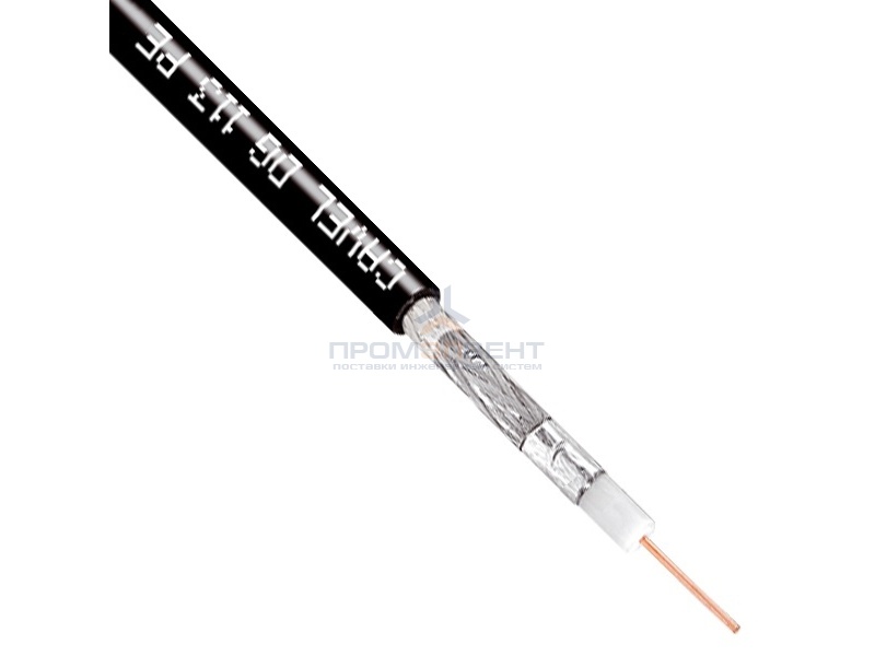 Кабель коаксиальный Cavel DG 113 PE уличный  CU 75 Ом [бухта 100м]